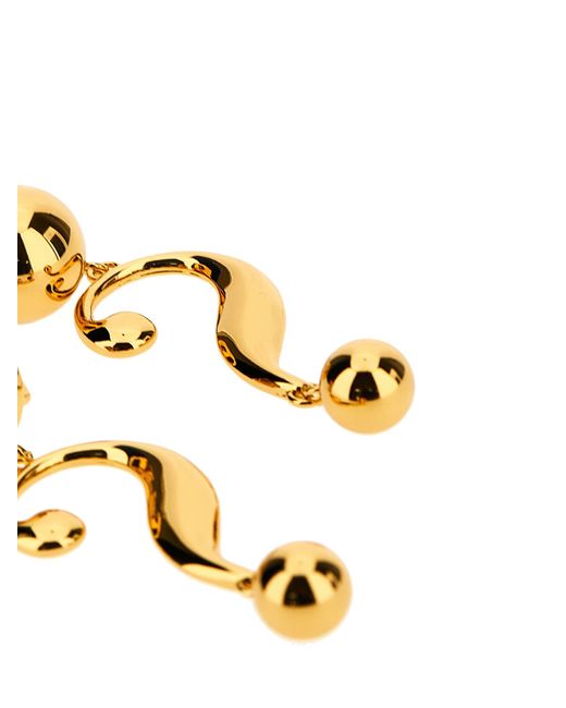 Question Mark Gioielli Oro di Moschino in Metallic