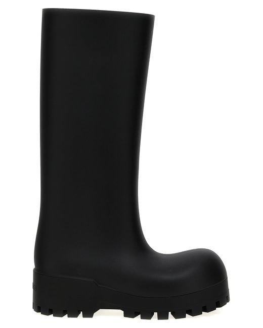 Balenciaga Black Bulldozer Boots, Ankle Boots for men