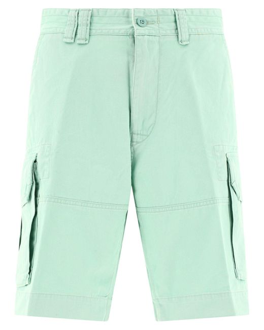 Polo Ralph Lauren Green "Gellar" Cargo Shorts for men