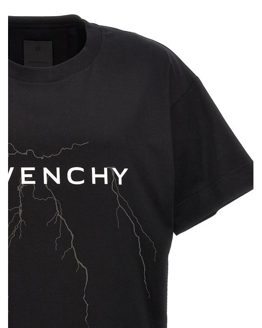 T-Shirt Stampata di Givenchy in Black da Uomo