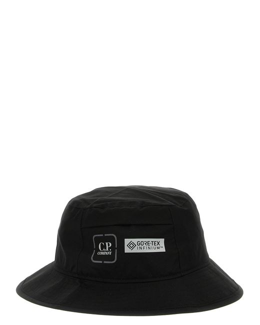 C P Company Black 'Metropolis Series' Bucket Hat for men