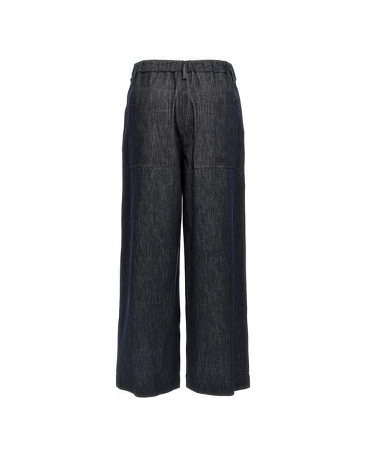 Brunello Cucinelli Blue Trousers