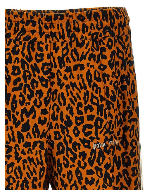 Cheetah Track Pantaloni Multicolor di Palm Angels in Brown da Uomo