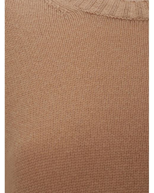 Allude Brown Sweater