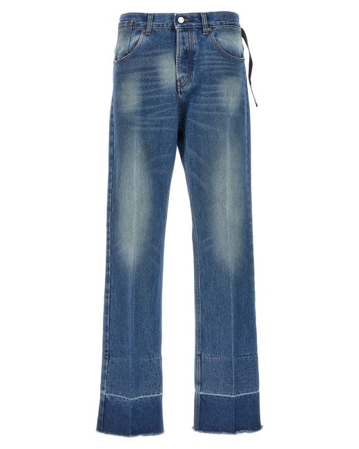 Pleated Jeans Blu di N°21 in Blue