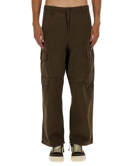 Carhartt Brown Cargo Pants "Kade" for men