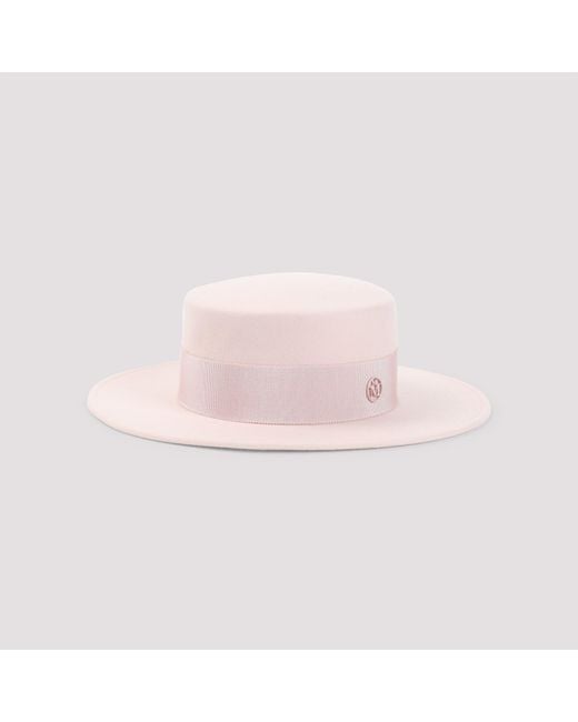 Maison Michel Pink Hat