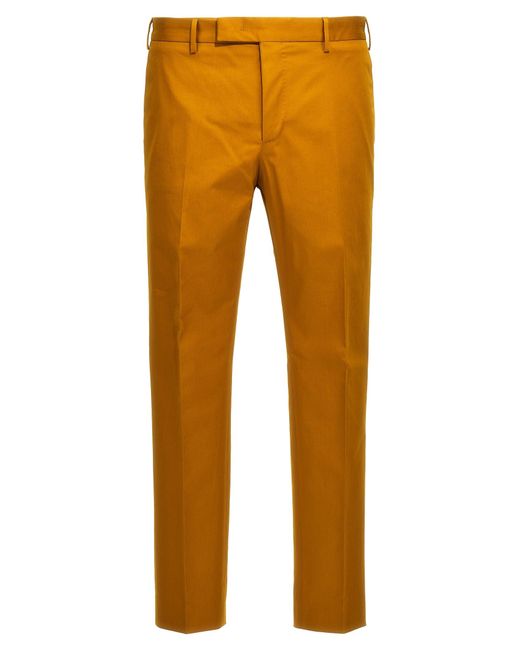 Dieci Pantaloni Giallo di PT Torino in Orange da Uomo