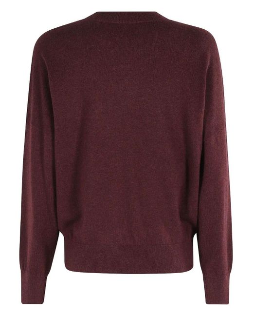 Isabel Marant Purple Crewneck Sweater
