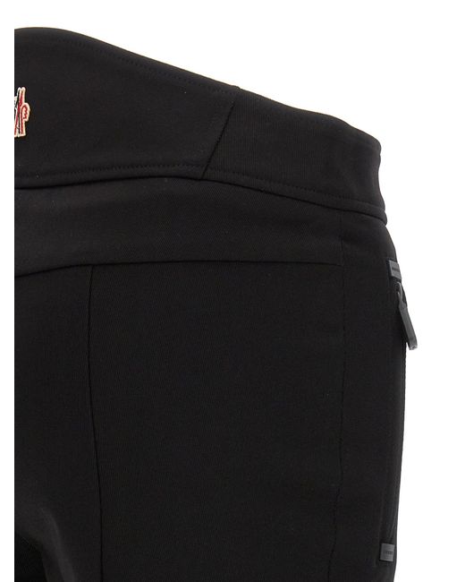 Stretch Pantaloni Nero di 3 MONCLER GRENOBLE in Black