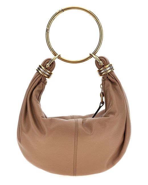 Bracelet Hobo Piccola Borse A Mano Rosa-Donna di Chloé in Brown