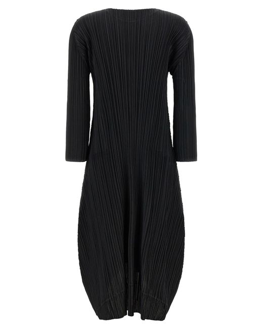 Pleats Please Issey Miyake Black Monthly Colors October Dresses