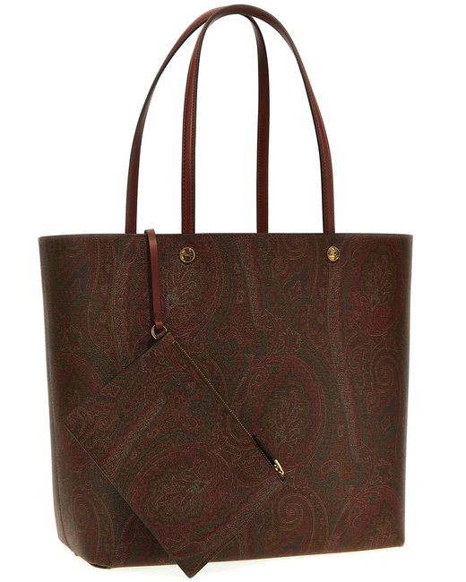 Etro Brown Maxi Essential Tote Bag