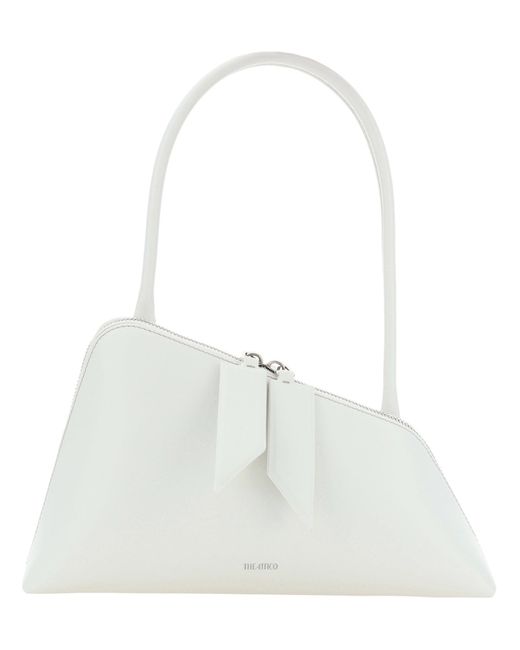 The Attico White Sunrise Handbag