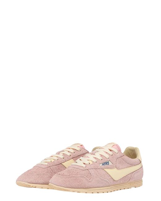 Autry Pink Windspin Sneakers