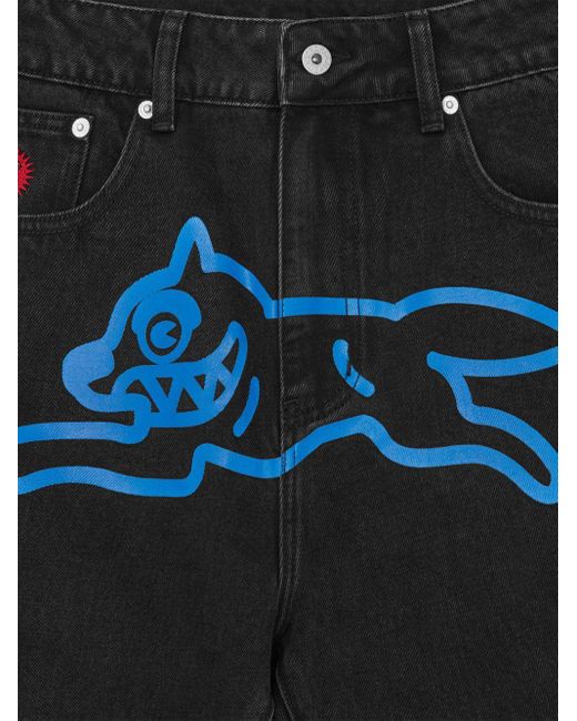 ICECREAM Blue Running Dog Denim Jeans for men