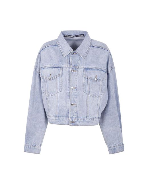 Giacche Cotone-Donna di Alexander Wang in Blue