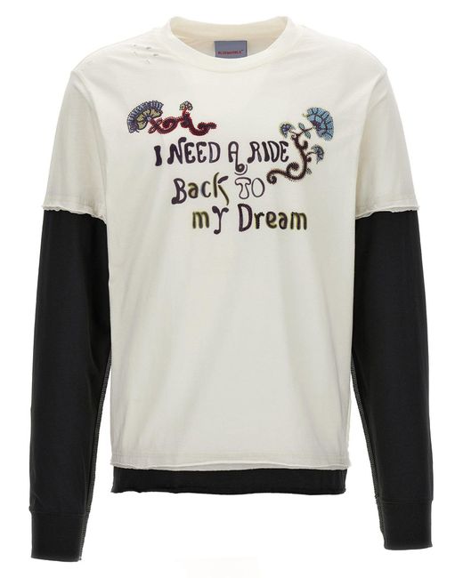 Bluemarble Gray My Dream T-shirt Multicolor for men