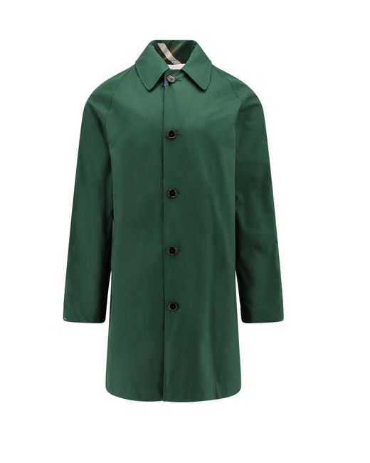 Burberry Green Trench for men