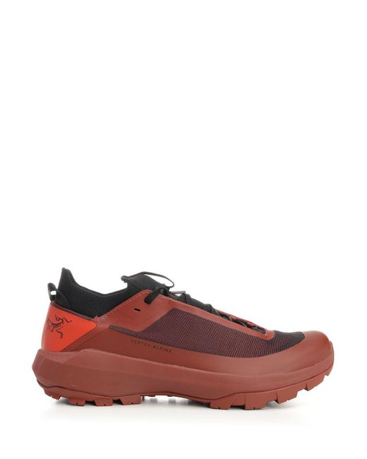 Arc'teryx Red Vertex Alpine Sneakers for men
