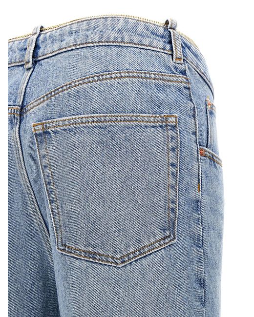 V Front Jeans Blu di Alexander Wang in Blue