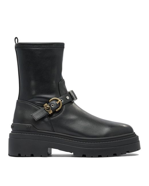 Boots Nero-Donna di Pinko in Black