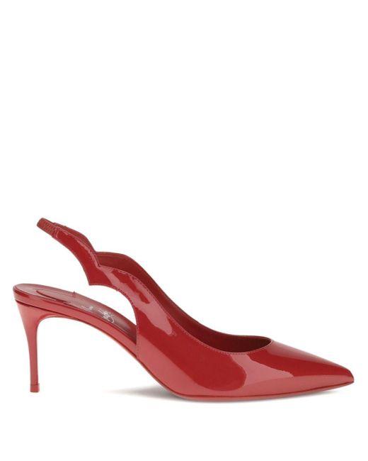 Christian Louboutin Red With Heel
