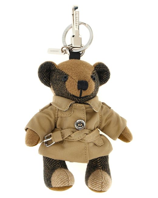 Orsetto Thomas Portachiavi-Donna di Burberry in Metallic