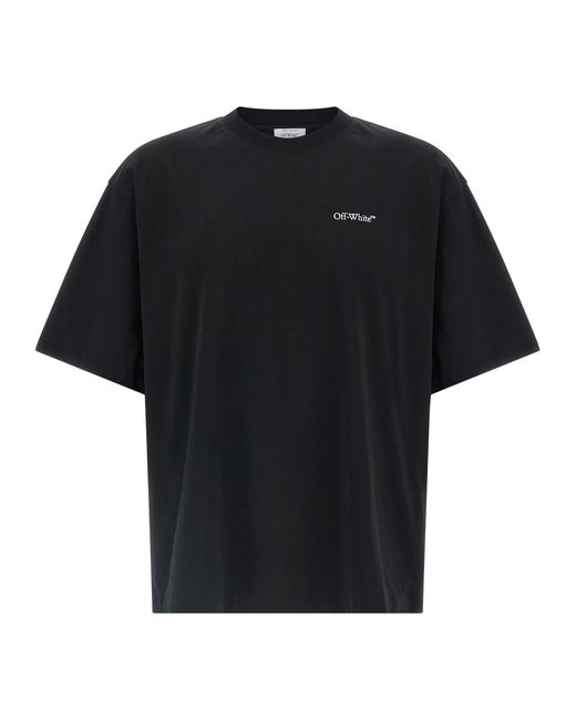 Off-White c/o Virgil Abloh Black 'Arrow Skate' T-Shirt for men