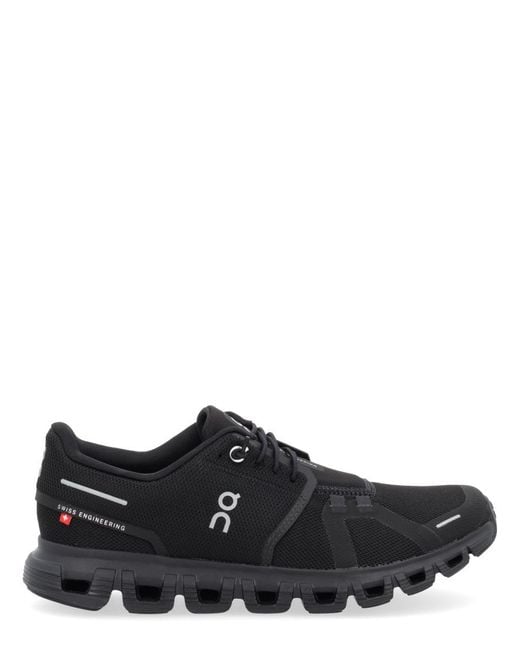On Shoes Black "cloud 6" Sneaker