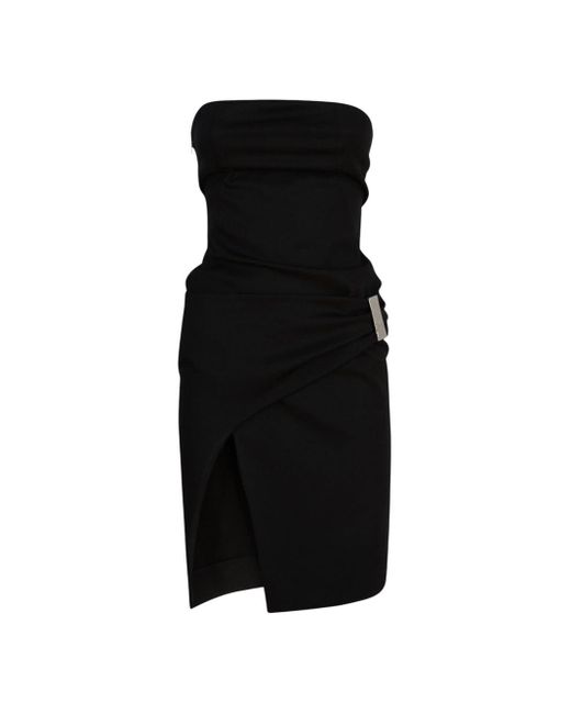 The Attico Black Midi Dress