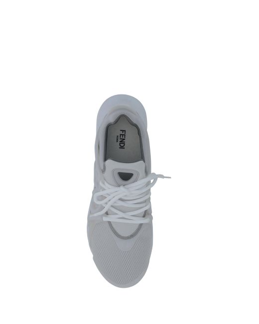 Sneakers di Fendi in White da Uomo