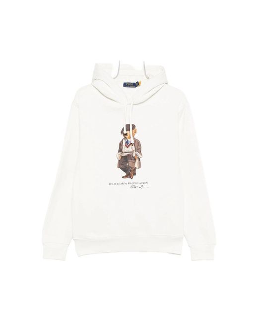 Ralph Lauren White Sweatshirts for men