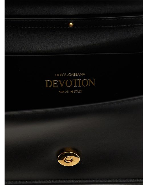 Devotion Borse A Mano Nero di Dolce & Gabbana in Black