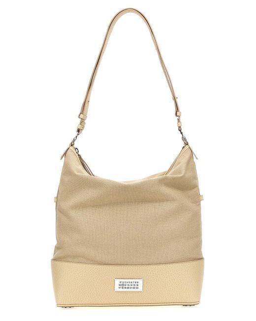 Maison Margiela Natural 5Ac Hobo Medium Crossbody Bags