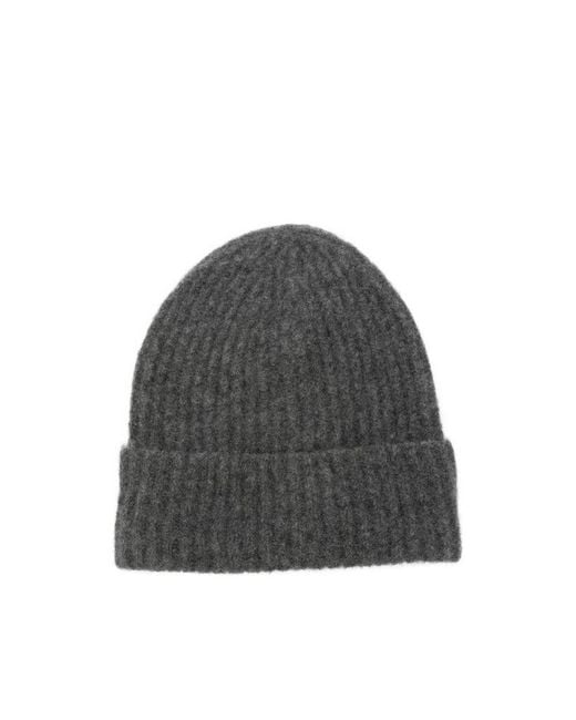 Roberto Collina Gray Hats for men