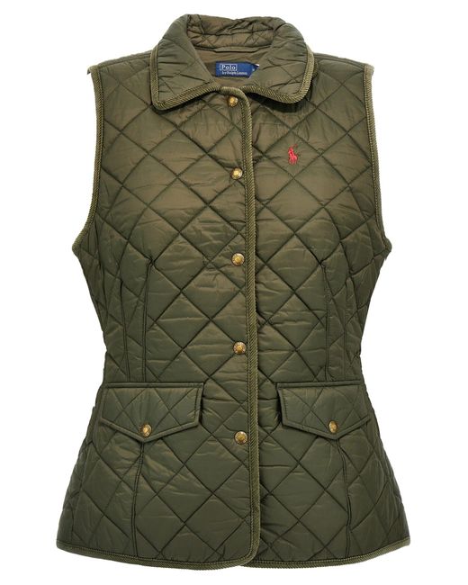 トップス louren cotton embroidery vest Lauren Ralph Lauren Stretch-Cotton Canvas Twill V-Neck