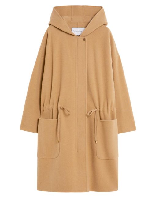Max Mara Natural Soft Jersey Midi Coat