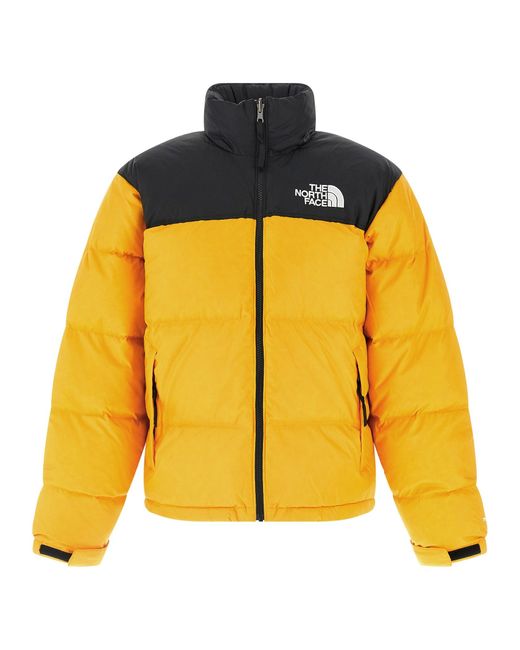 1996 Retro Nuptse Puffer Jackets Giallo-Uomo di The North Face in Yellow da Uomo