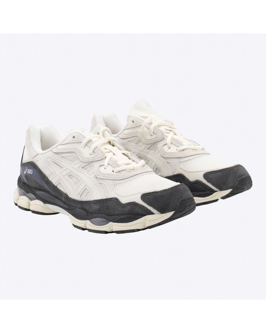 Asics White And Gel-Nyc Sneakers for men