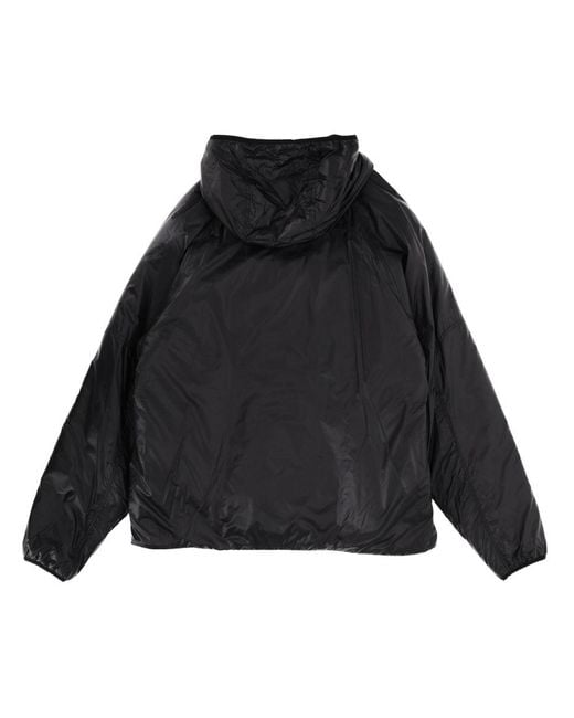 Laminar Black Hooded Jacket for men