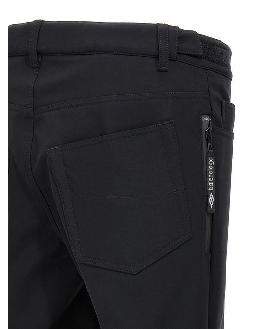Balenciaga Black 5-pocket Ski 3b Sports Icon Pants