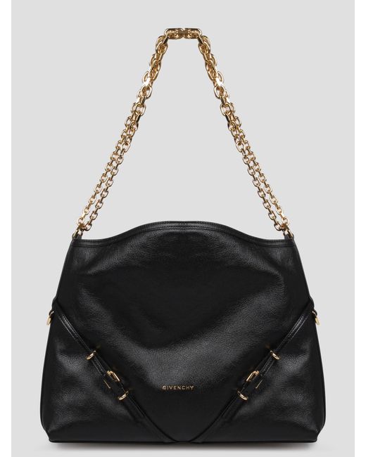 Medium voyou chain bag di Givenchy in Black