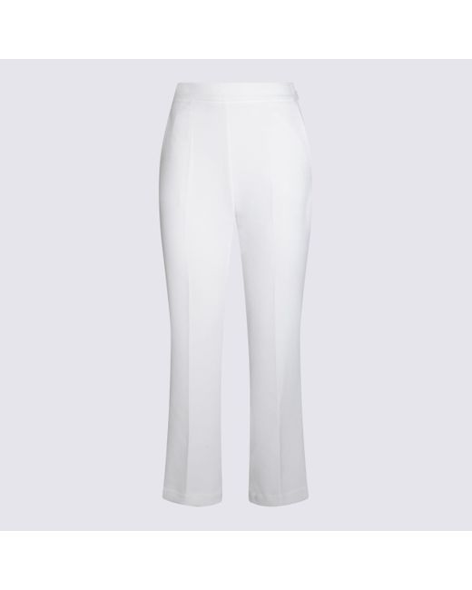 Elisabetta Franchi White Pants