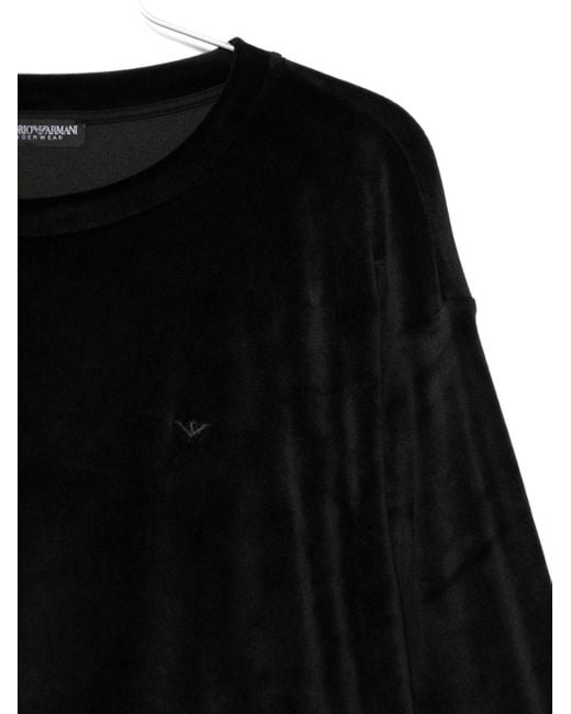Emporio Armani Black Sweaters