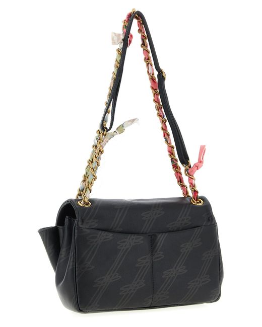 Balenciaga Black Darling Shoulder Bags