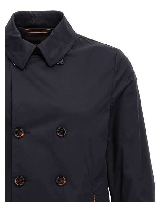 Moorer Blue Scarp-arqua-saf Coats, Trench Coats for men