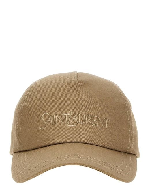 Saint Laurent Natural Hats for men