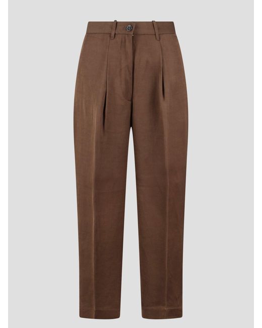 Rubino culotte pence trousers di Nine:inthe:morning in Brown