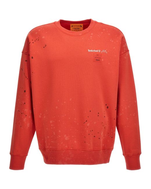 A_COLD_WALL* Red Timberland A-cold-wall* Capsule Sweatshirt for men